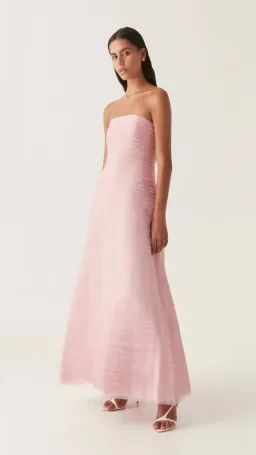 AJE Soundscape Dress in Pink Size 6 for rent on The Volte - image 2