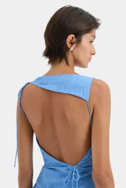 Sir the Label Ligera Mini Dress Cornflower Blue Size 1 / AU 8  for rent on The Volte - image 3