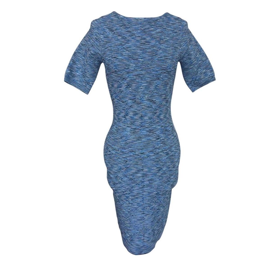 Karen Millen Body on Dress Blue Size 12 for rent on The Volte - main image