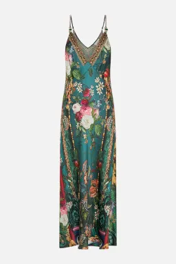 Camilla Verdis World V Neck Bias Slip Floral Size L / AU 14 for rent on The Volte - image 6