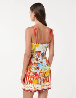 Forever New Sierra Printed Mini Dress in Multi Size AU 10 for rent on The Volte - image 3