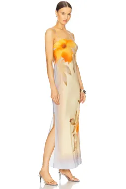 SIR The Label - Serene Slip Maxi Dress in Sequoia Floral Size 0 / AU 6 for rent on The Volte - image 2