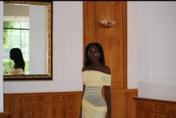 BENNI, Nico Off Shoulder Maxi Dress - Butter size 8 for rent on The Volte - image 4