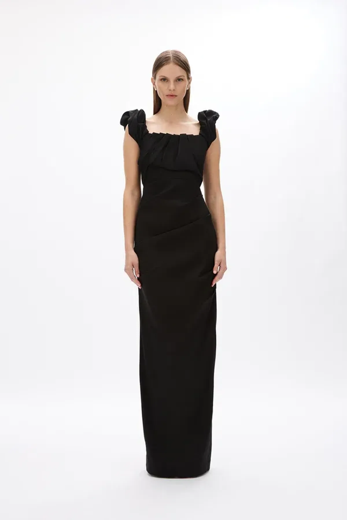 Rachel Gilbert Kalina Gown Black Size 2 / AU10 or AU12 for rent on The Volte - main image