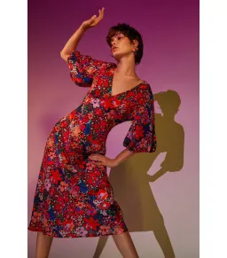Gorman Petal Dance Party Dress Print Size AU 12 for rent on The Volte - image 5