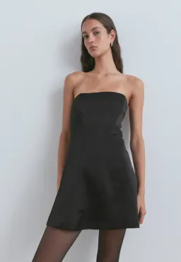 Viktoria and Woods Ultimo Mini Dress Black Size AU 2 / AU 10 for rent on The Volte - image 2