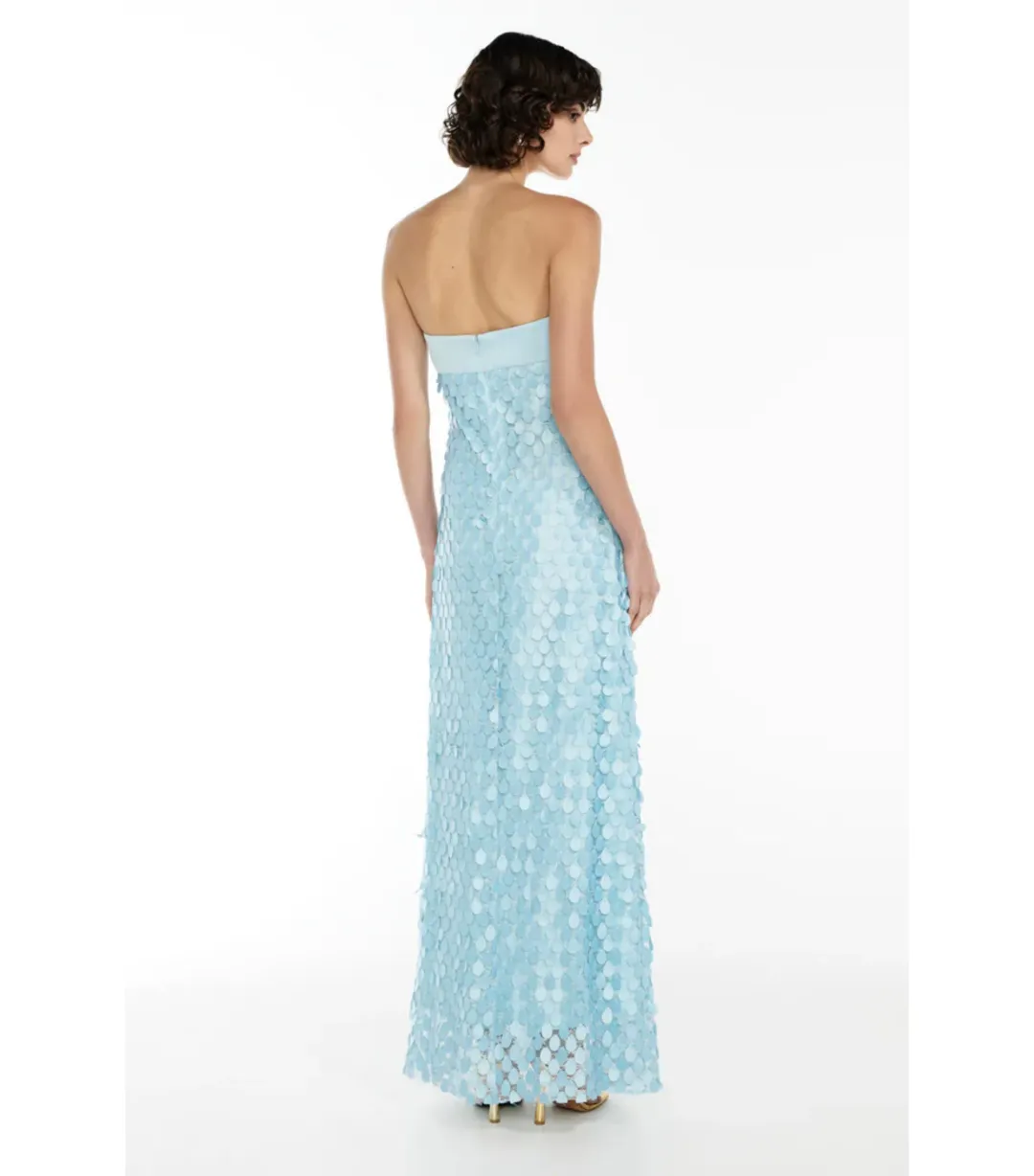 Manning Cartell Supreme Extreme Balconette Dress in Aqua Spritz Size AU 10  for rent on The Volte - main image