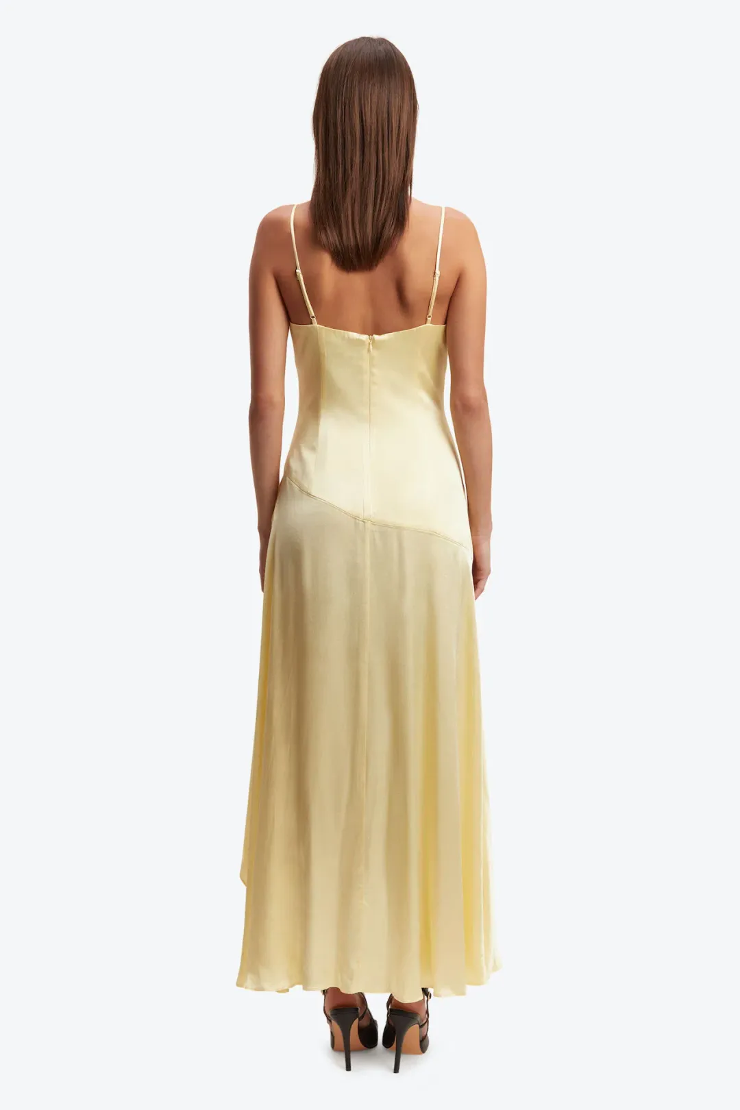 Bardot Sorella Midi Dress in Canary Yellow Size S / AU 8 for rent on The Volte - main image