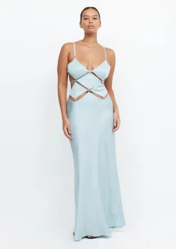 Bec & Bridge Diamond Days Strap Maxi Dress Cloud Blue Size 10 for rent on The Volte - image 1