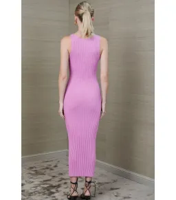 Bec & Bridge White Water Midi Dress in Bubblegum Size AU 8 for rent on The Volte - image 3