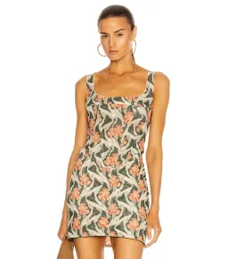 Miaou Campbell Corset and Mini Moni Skirt Art Nouveau Print Size S / AU 8 for rent on The Volte - image 2