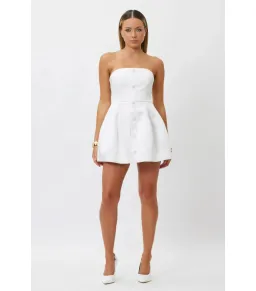 Bianca & Bridgett Elysse Mini Dress in White Size M / AU 10 for rent on The Volte - image 1