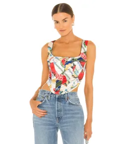 Miaou Campbell Corset in Figaro Size S / AU 8 for rent on The Volte - image 2