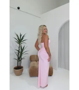 Natalie Rolt Shontae Gown Blossom Pink Size 1 / AU 8 for rent on The Volte - image 2