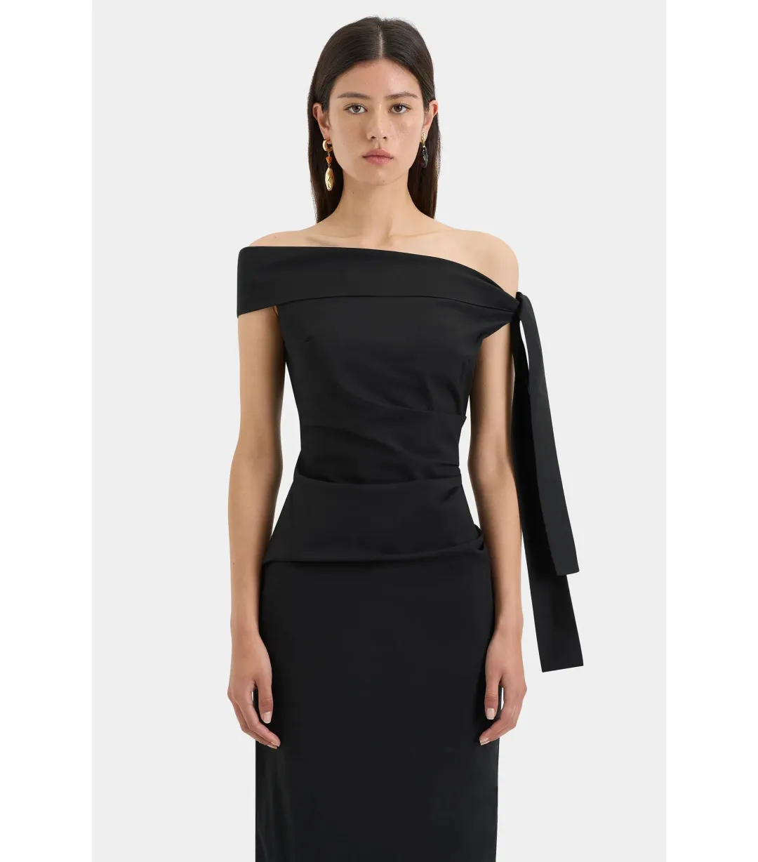Sir the Label Dahlia Gown Black Size AU 12 for rent on The Volte - main image