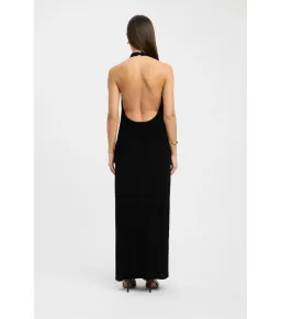 Kookai Erica Halter Dress in Black Size 38 / AU 10 for rent on The Volte - image 3