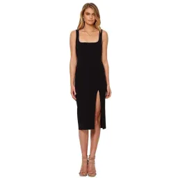 Bec & Bridge C’est Cool Midi Dress Black Size AU 10 for rent on The Volte - image 1