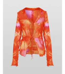 Rat & Boa Fiametta Blouse Multi Size S / AU 8 for rent on The Volte - image 3