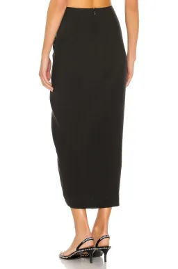 Natalie Rolt Bellini Crop Top and Skirt Set Black Size 2 /AU 10 for rent on The Volte - image 3
