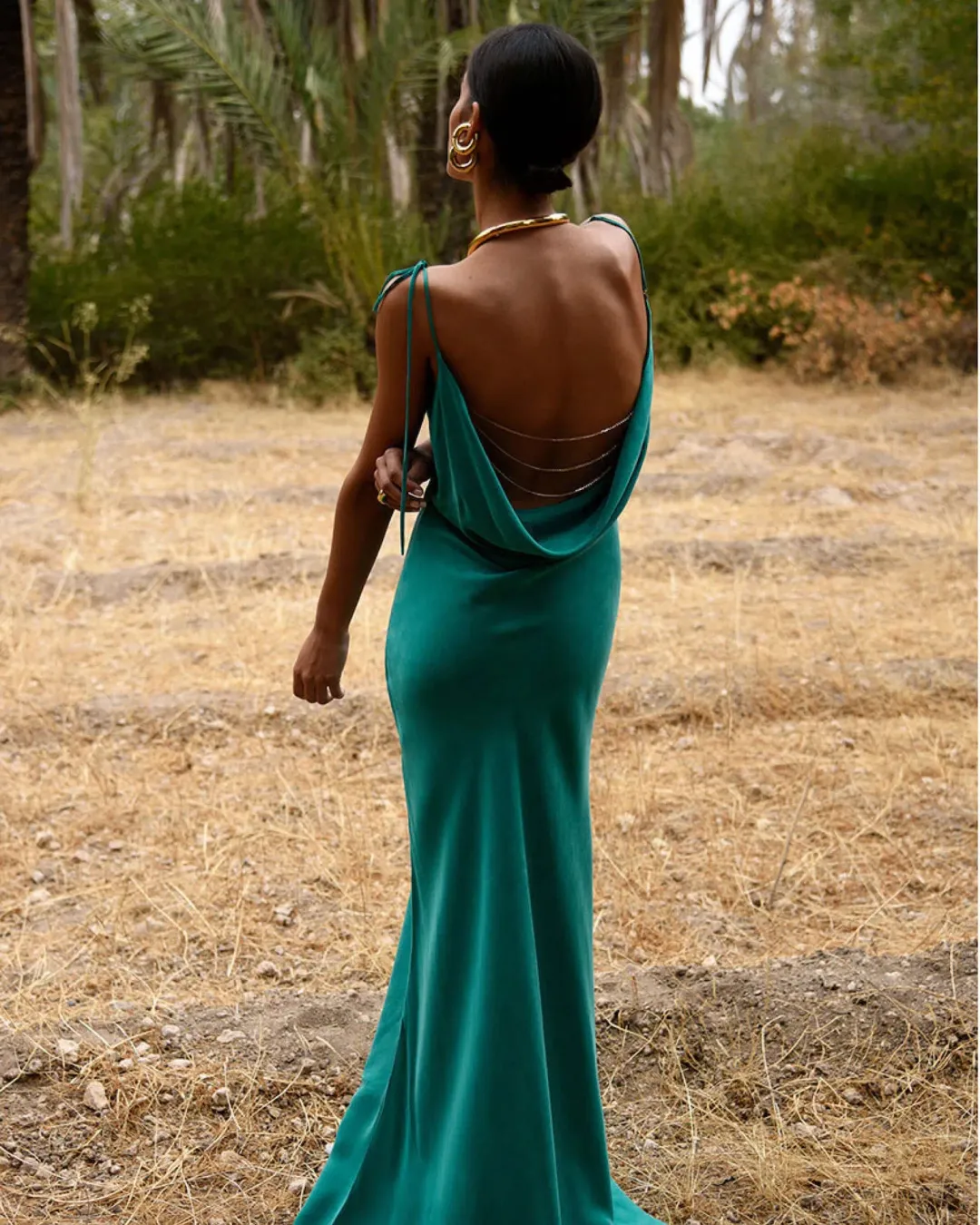 Rat & Boa Ophelia Dress Green Size S / AU 8 for rent on The Volte - main image