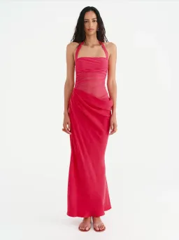 BENNI Gina Dress Red Size 8 / AU 8 for rent on The Volte - image 1