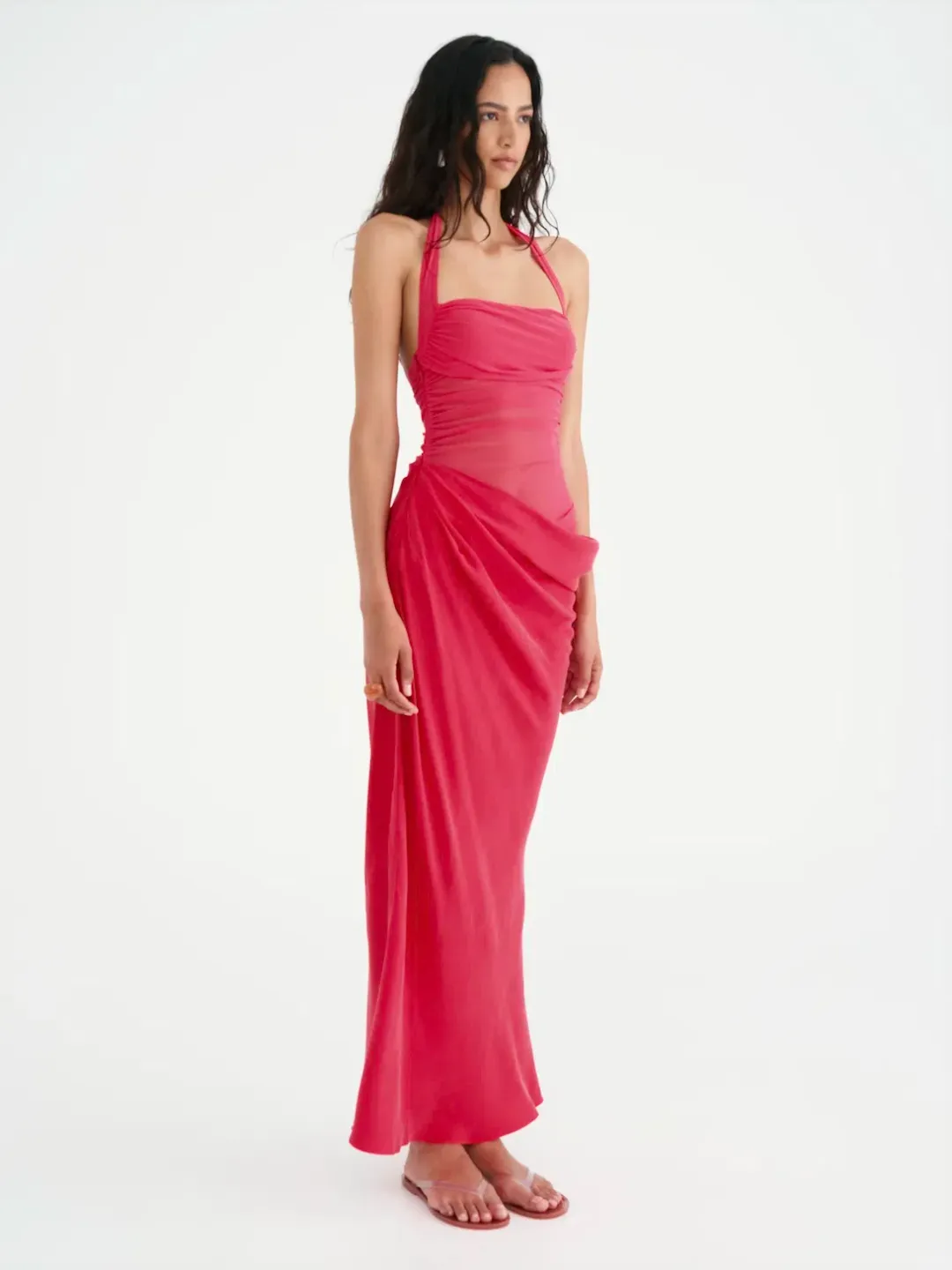 BENNI Gina Dress Red Size 8 / AU 8 for rent on The Volte - main image