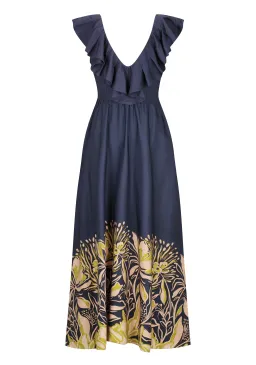 Morrison Valencia Maxi Dress Print Size 0/ AU 6 for rent on The Volte - image 5