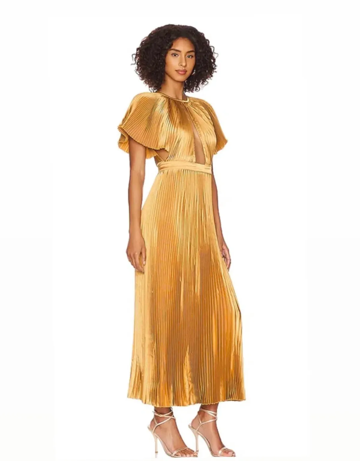 L’Idée Theatre Gown Marigold Size 10 for rent on The Volte - main image