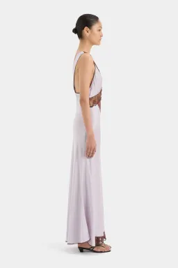Sir the Label Aries Cut Out Gown Lilac Size 6 for rent on The Volte - image 2