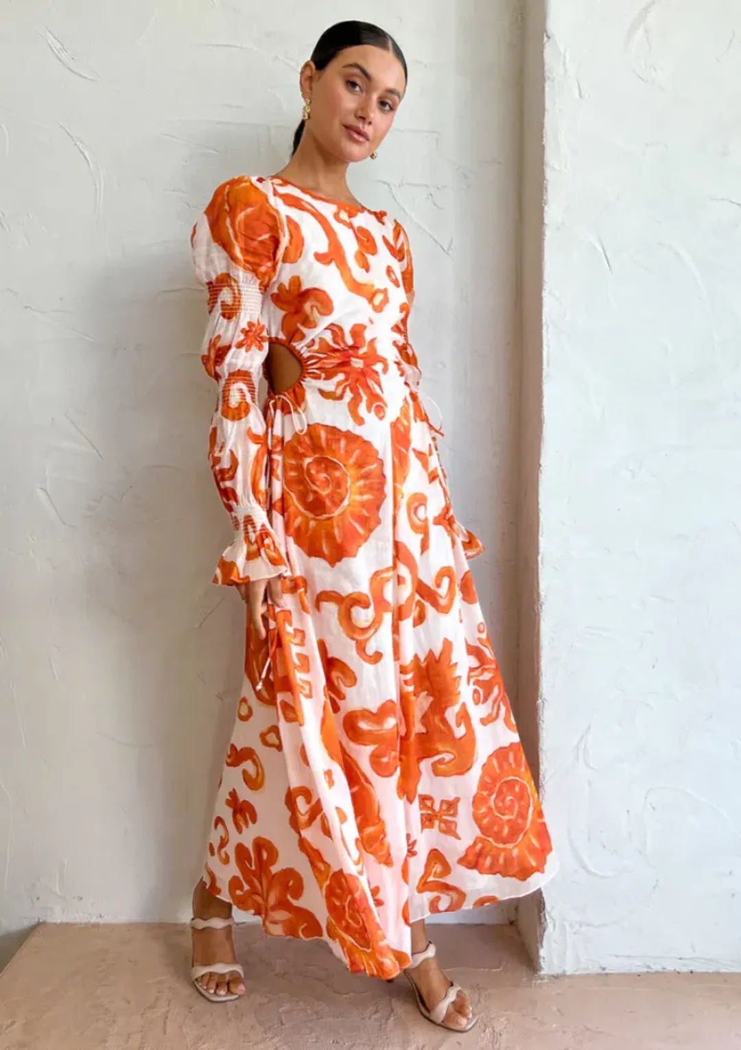 Kate Ford Elis Cut Out Gown Multi Size 4 / AU 14 for rent on The Volte - main image