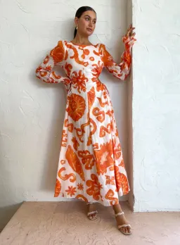 Kate Ford Elis Cut Out Gown Multi Size 4 / AU 14 for rent on The Volte - image 4