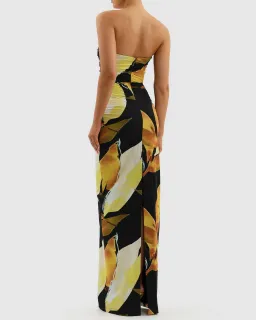 Rebecca Vallance Petals Of Paradise Gown Print Size 10 for rent on The Volte - image 3