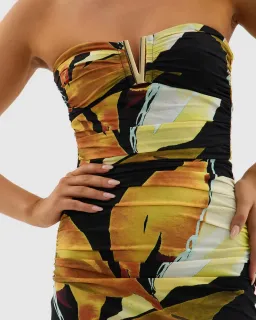 Rebecca Vallance Petals Of Paradise Gown Print Size 10 for rent on The Volte - image 4