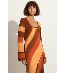 Faithfull the Brand Da Costa Maxi Dress Venezia Tie Dye Size AU 6 for rent on The Volte - image 2