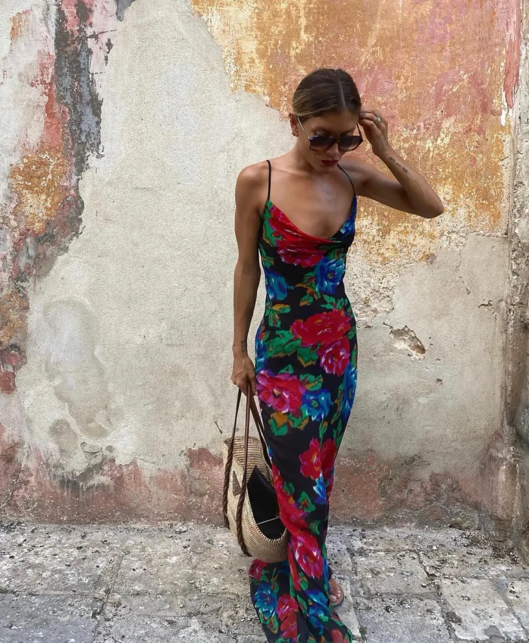 Rat & Boa Casablanca Maxi Dress Floral Size XS / AU 6 for rent on The Volte - main image