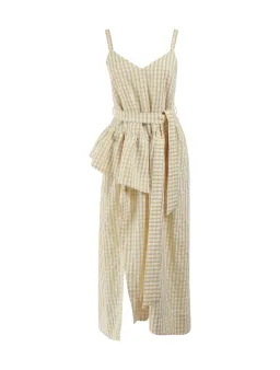 Sarah Jane Clark Bobo Dress Marigold Gingham Size 6 for rent on The Volte - image 6