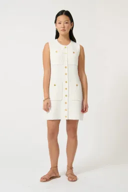 Onte Helena Mini Dress White Size S / AU 8 for rent on The Volte - image 1