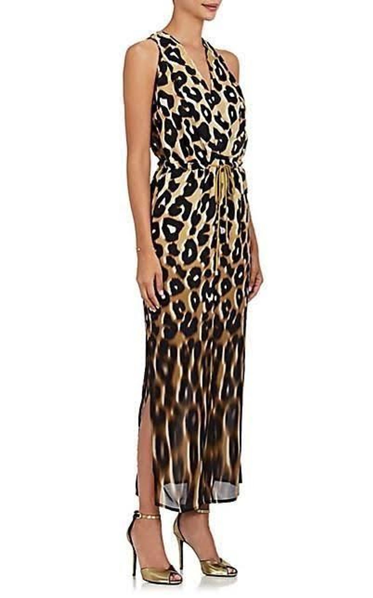 Manning Cartell Born Free Animal Print Maxi Dress Size 10 for rent on The Volte - main image