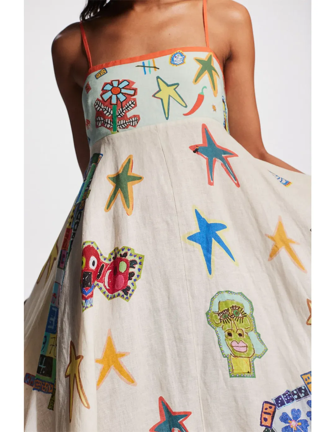 Alémais Players Sundress Multi Size AU 8  for rent on The Volte - main image