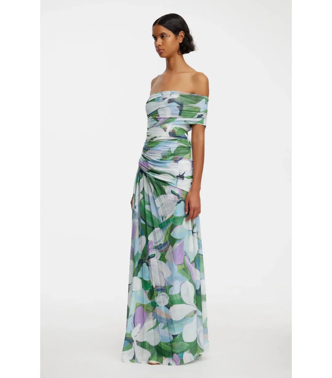 Acler Richdore Maxi Dress in Cornily Meadow Size AU 6  for rent on The Volte - main image