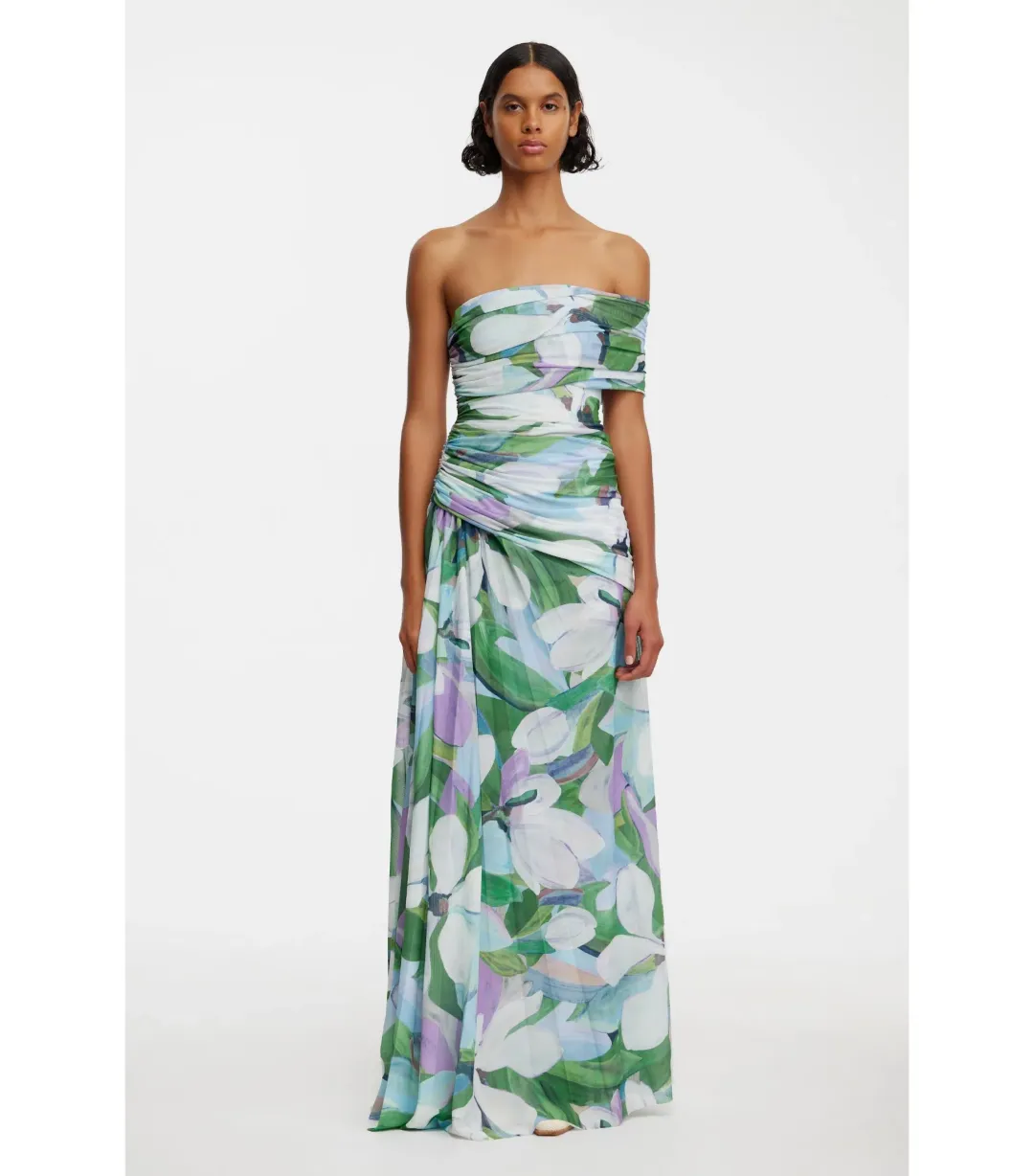 Acler Richdore Maxi Dress in Cornily Meadow Size AU 6  for rent on The Volte - main image