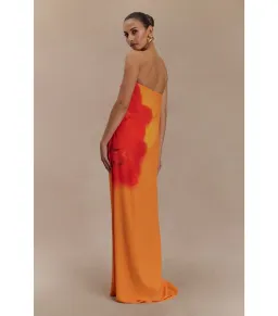 Meshki Amaya Maxi Dress in Koi Orchard Print Size AU 16 for rent on The Volte - image 4