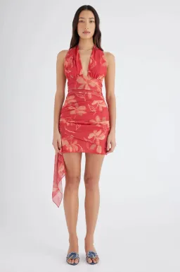 BENNI Penelope Halter dress for rent on The Volte - image 2
