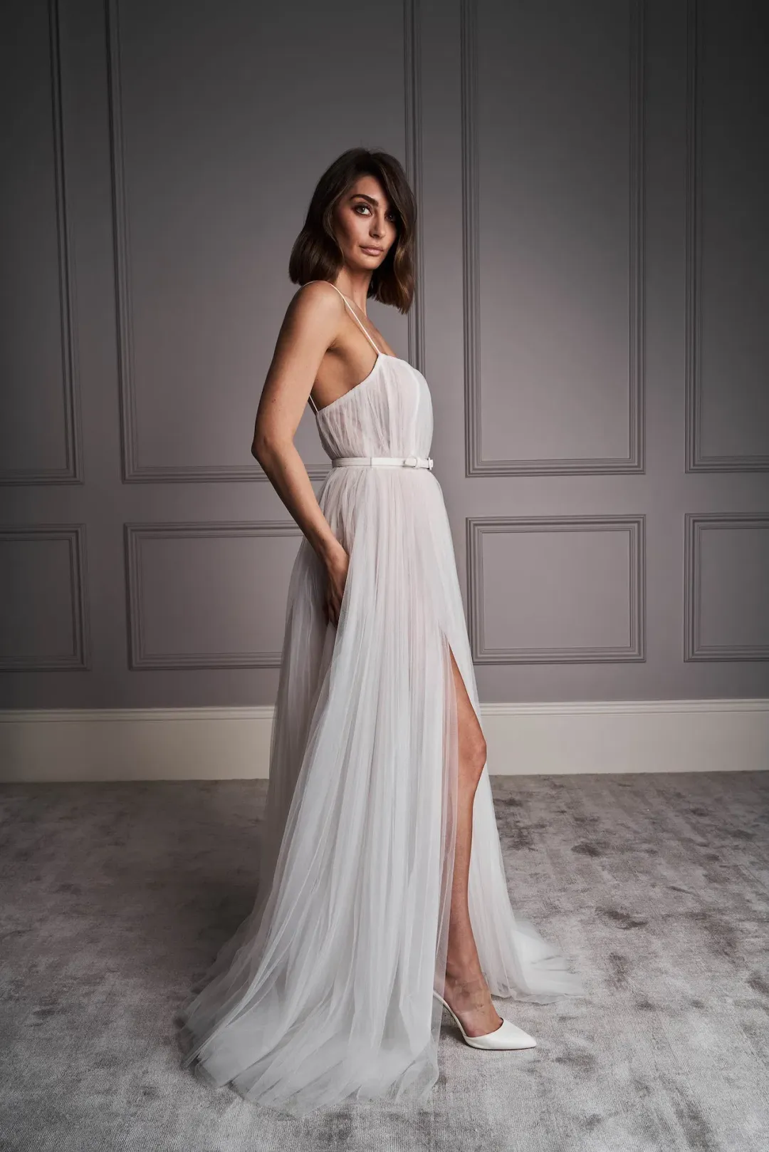 Leah Da Gloria Harley Gown White Size 10 for rent on The Volte - main image