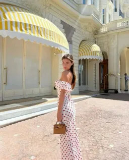 Realisation Par The Claudia Dress Super Dot Size 8 for rent on The Volte - image 3