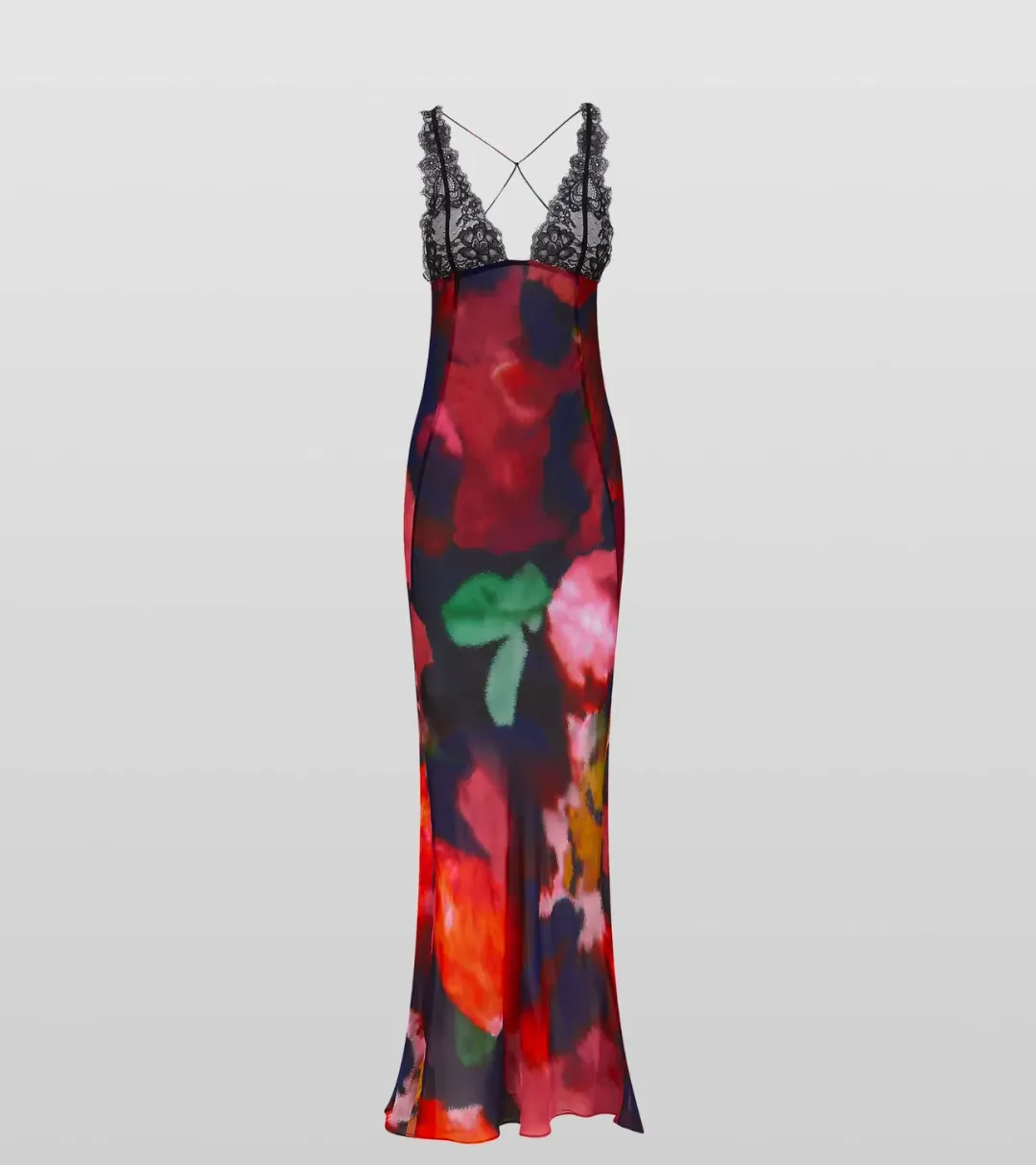 Rat & Boa Paola Floral Slip Dress Abstract Floral Size 10 for rent on The Volte - main image