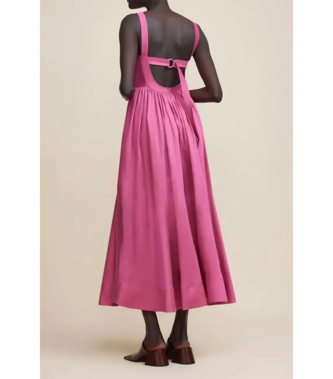 Acler Firth Dress Pink Size AU 6  for rent on The Volte - main image
