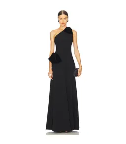 Lovers + Friends Coen Gown Black Size S / AU 8 for rent on The Volte - image 1