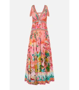 Camilla Tie Shoulder Dress in Sister Sunset Size AU 10 for rent on The Volte - image 6