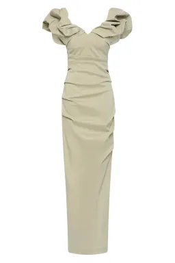 Rachel Gilbert Frey Gown Sage Size 3 / AU 12 for rent on The Volte - image 1